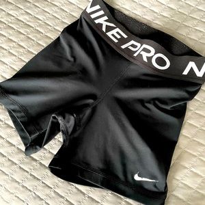 Nike compression shorts, womens XS